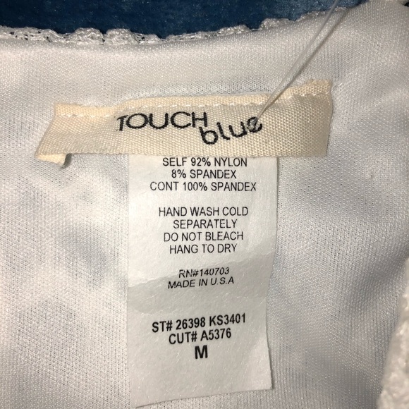 NWT White Dress Spaghetti Strap Medium Slip Dress - Picture 4 of 6